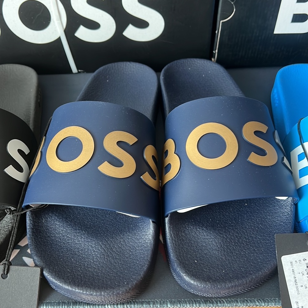 Hugo Boss Pool Slides - Picture 2 of 3